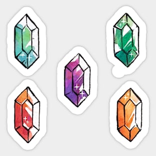 New and shiny rupees Sticker